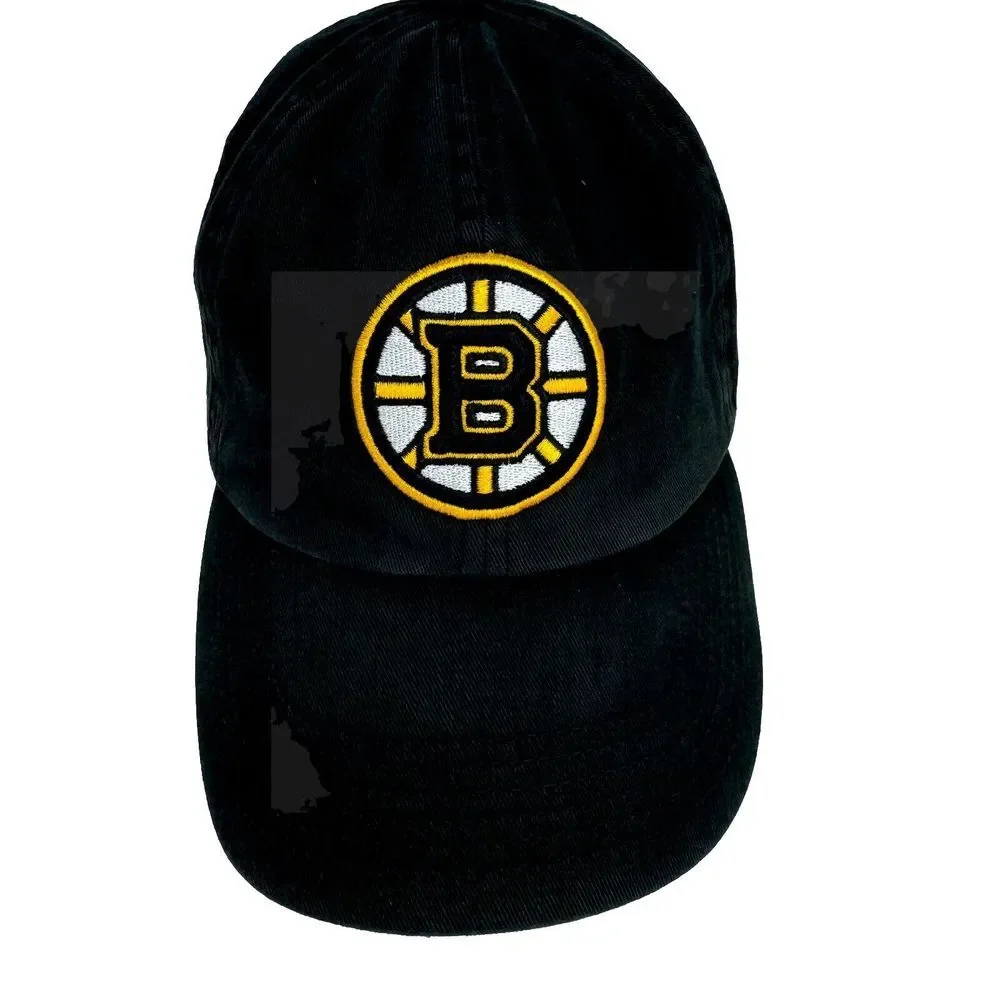 Boston‎ Bruins '47 Brand Baseball Hat Black Adjustable One Size Fit Most
